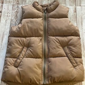 Old Navy Toddler Boys Cognac Puffer Vest